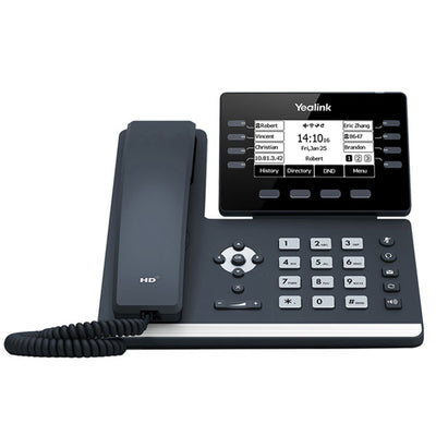 Yealink T53W IP Phone w/ built-in Bluetooth and Wi-Fi POE