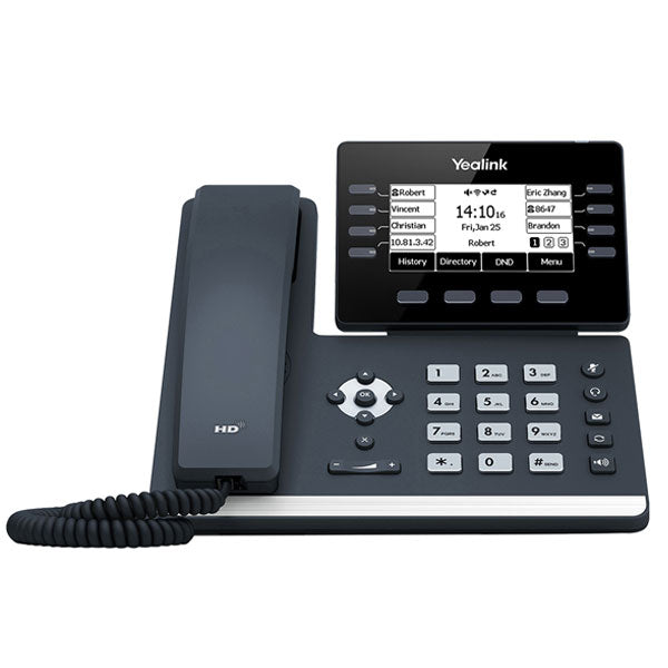 Yealink T53W IP Phone w/ built-in Bluetooth and Wi-Fi POE
