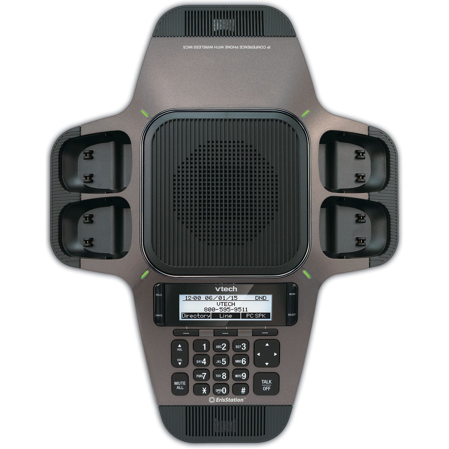Vtech ErisStation SIP Conference Phone with Four Wireless Microphones VCS754