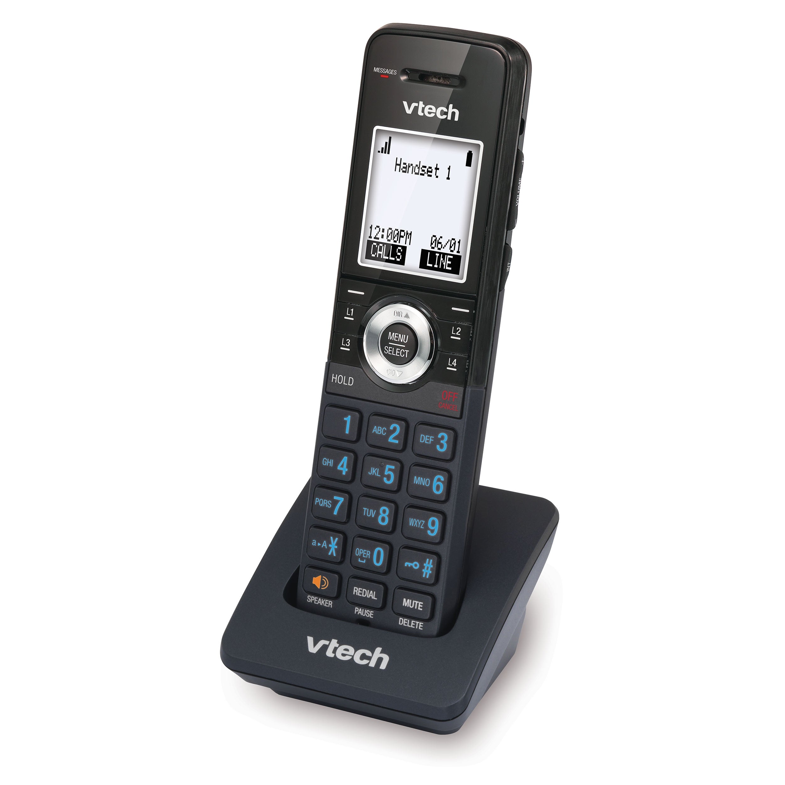 VTech VDP Small Business Phone System Equipped with 4-Line Capacity - 4 Desksets and 1 Handheld Extensions Included