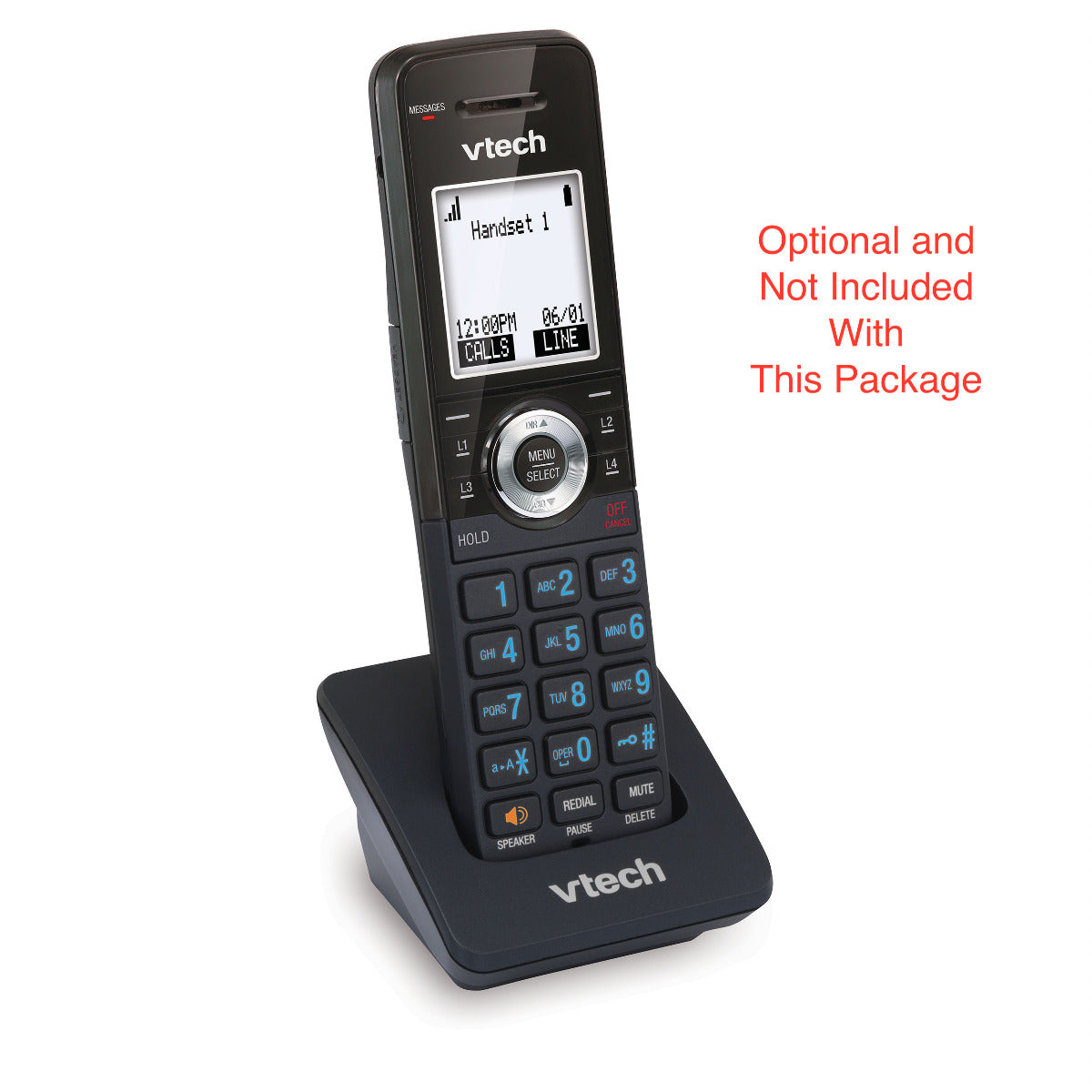 VTech VDP Small Business Phone System Equipped with 4-Line Capacity - 4 Desksets Included