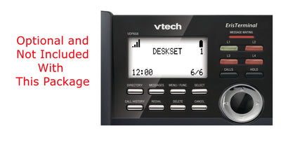VTech VDP Small Business Phone System Equipped with 4-Line Capacity - 2 Handheld Extensions and 2 Lines Included