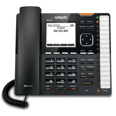 Mission Machines TD-1000 8-Line VoIP Phone System with 10 VTech IP Phones