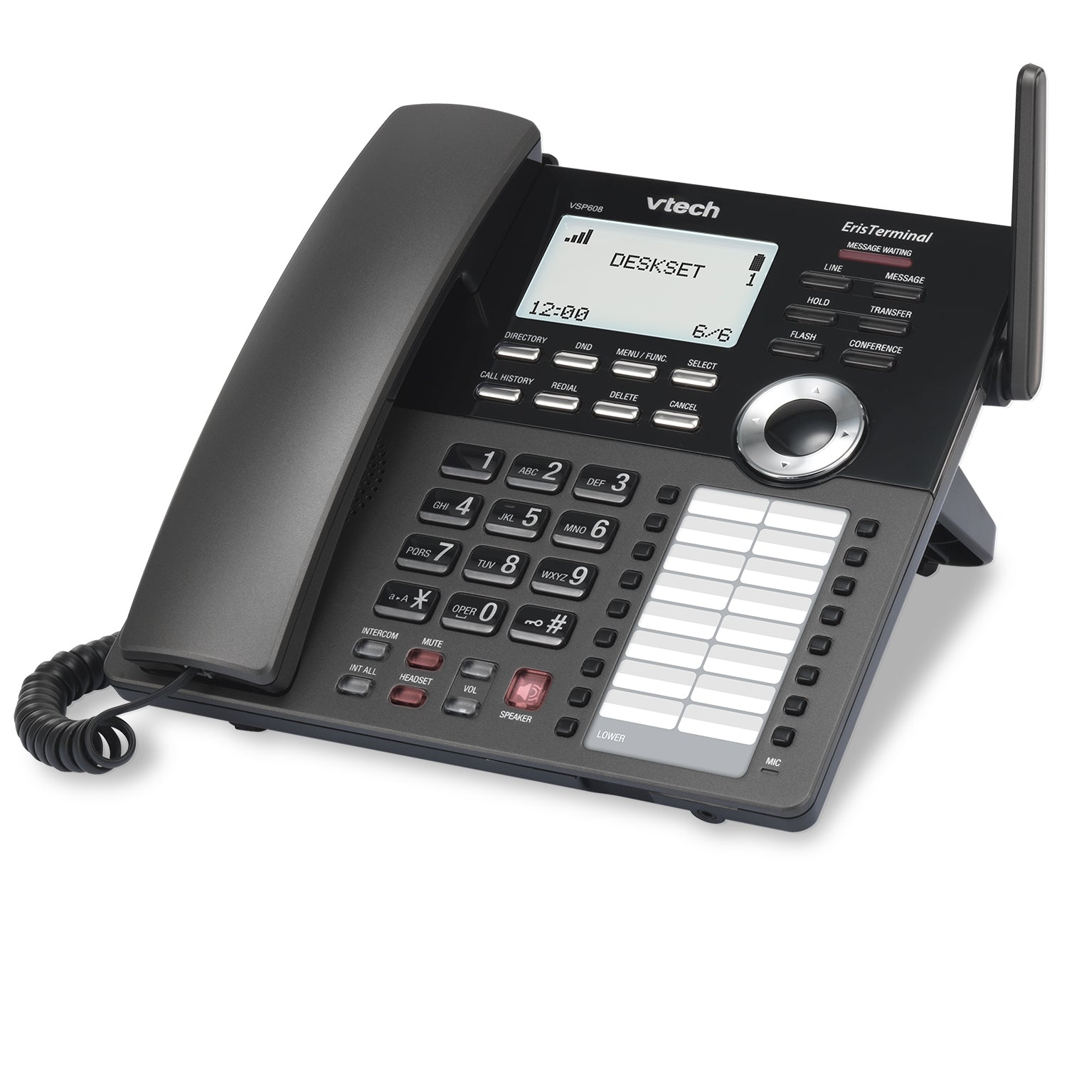 VTech VDP658 SIP DECT Cordless 4-Line Deskset for ErisTerminal