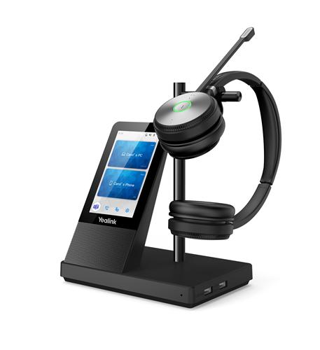 Yealink WH66 Dual Speaker DECT Wireless Office Headset System