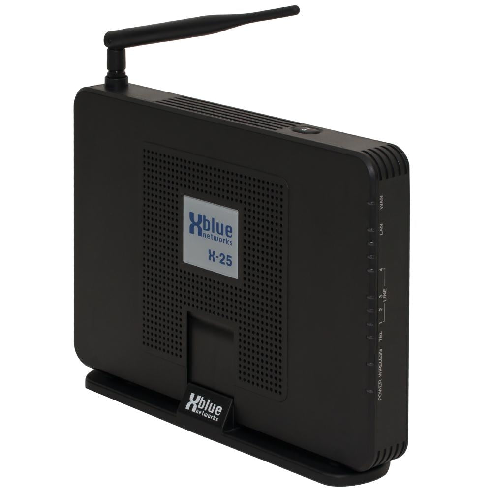 Xblue X25 Phone System with 16 X4040 Vivid Color Display IP Phones