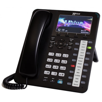 Xblue X50 Phone System with 8 X4040 Vivid Color Display IP Phones