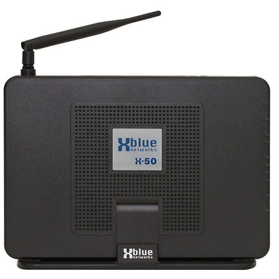 Xblue X50 Phone System with 4 X4040 Vivid Color Display IP Phones