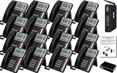 Xblue X25 Phone System with 16 IP Phones