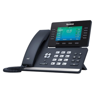 Business Phone System by Yealink: Pack of 4 Phones Model T54W