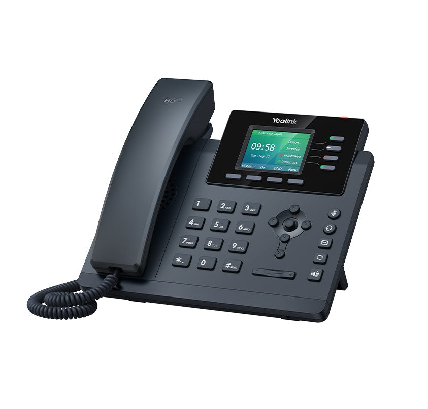 Yealink T34W 4-Line PoE VoIP Phone  Wi-Fi SIP-T34W