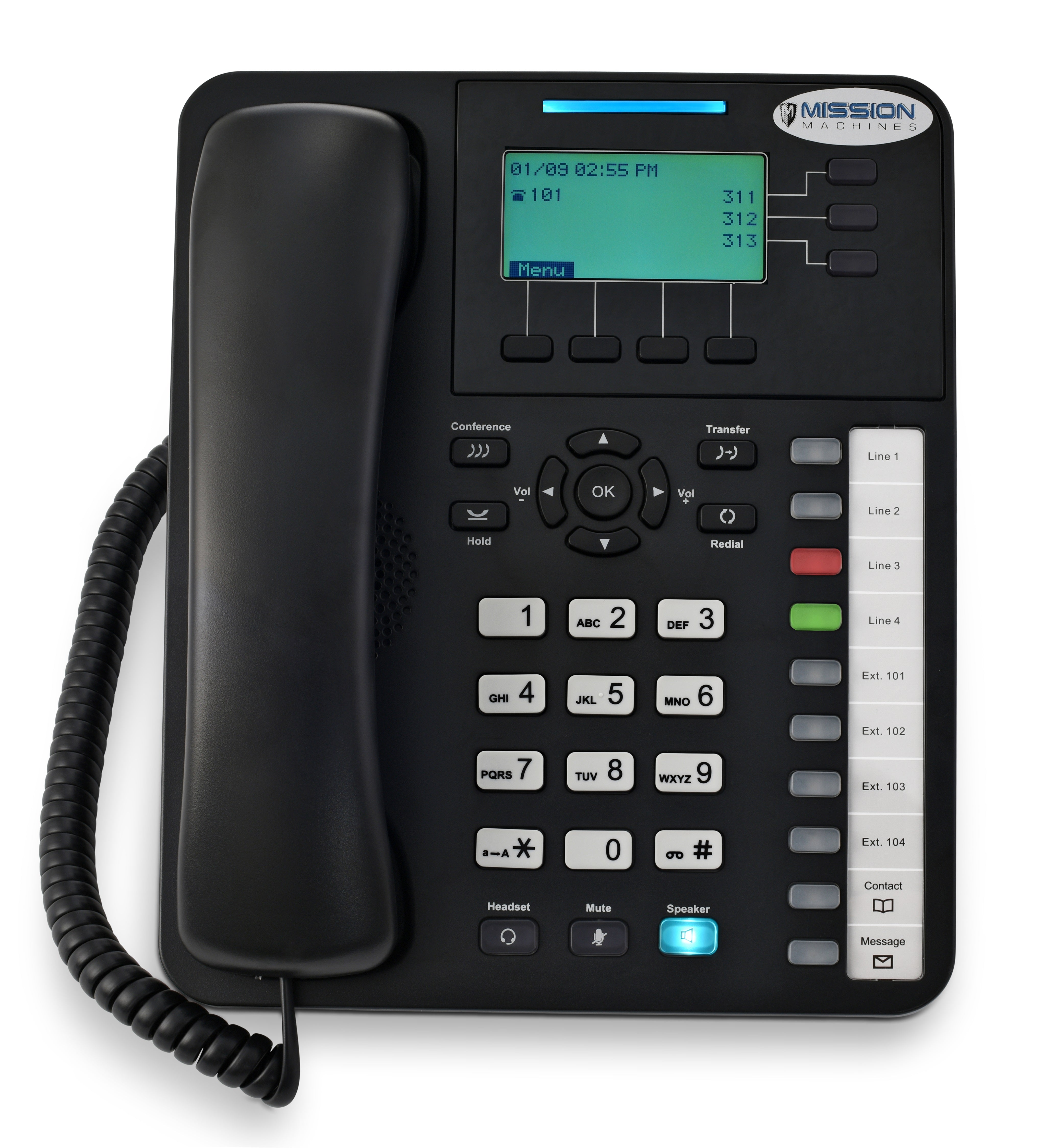 Mission Machines Z60 IP 2080 Phone used