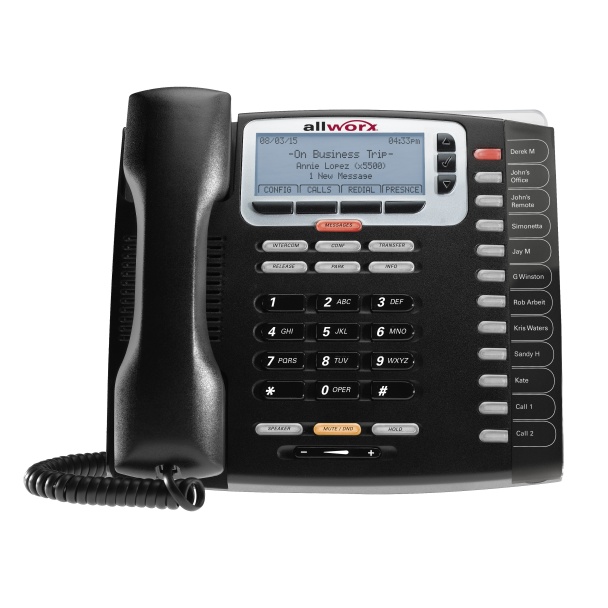 Allworx 9212L 12-Button IP Phone