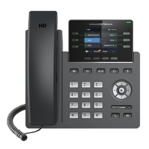 Grandstream GRP2613 Carrier-Grade IP Phone 3 SIP Accounts