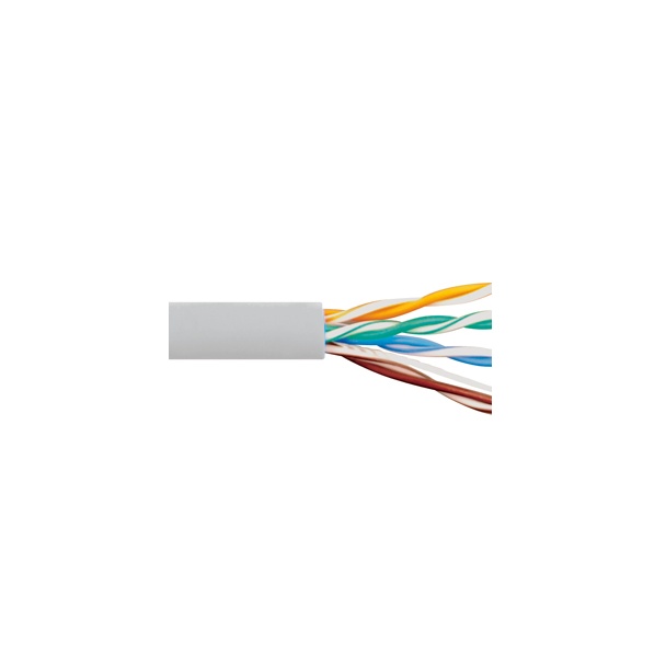 Cat5 White 1000' Box PVC