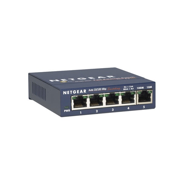 Netgear ProSafe 5-Port 10/100 Desktop Switch