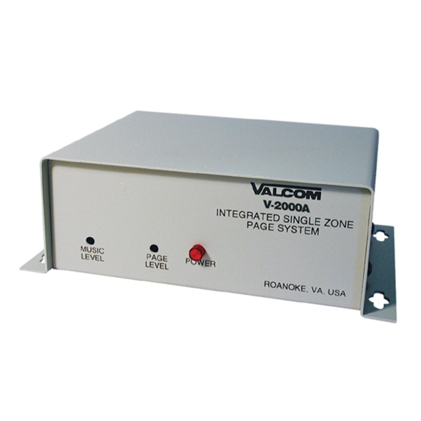 Valcom One-Zone Basic Page Controller 