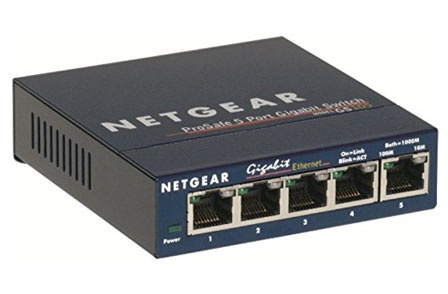 Netgear ProSafe 5-Port Gigabit Desktop Switch