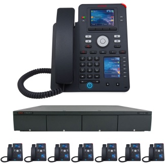 Avaya Phone System: IP Office with 8-Button Gigabit IP Phones - Essential Edition