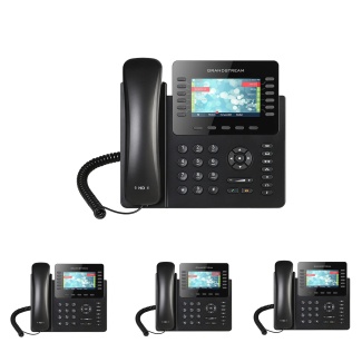 Business Phone System 'Mission Machines' G300C: Includes Grandstream GXP2170 Phones + 'Mission Machines' Cloud Server + Free 3-Months of 'Mission Machines' Cloud Phone Service