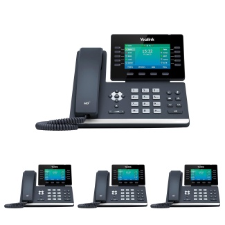 Business Phone System 'Mission Machines' Y300C: Includes Yealink T54W Phones + 'Mission Machines' Cloud Server + Free 3-Months of 'Mission Machines' Cloud Phone Service