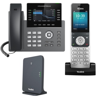 Mission Machines Service with GRP2615 and Cordless - VoiceMail to Email, Ring Your CellPhone Simultaneously, 3-Way Conference, Bluetooth. Mission Machines Subscription Required. Use Existing Number