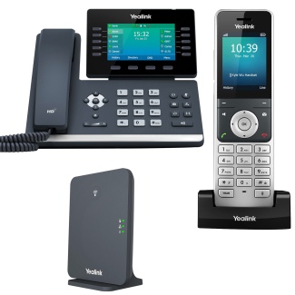 Mission Machines Service with T54W and Cordless - VoiceMail to Email, Ring Your CellPhone Simultaneously, 3-Way Conference, Bluetooth. Mission Machines Subscription Required. Use Existing Number