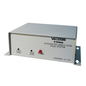 Valcom One-Zone Basic Page Controller 