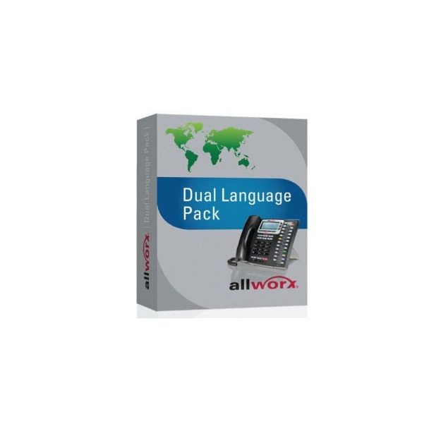 Allworx Dual Language Pack for 6x Phone System