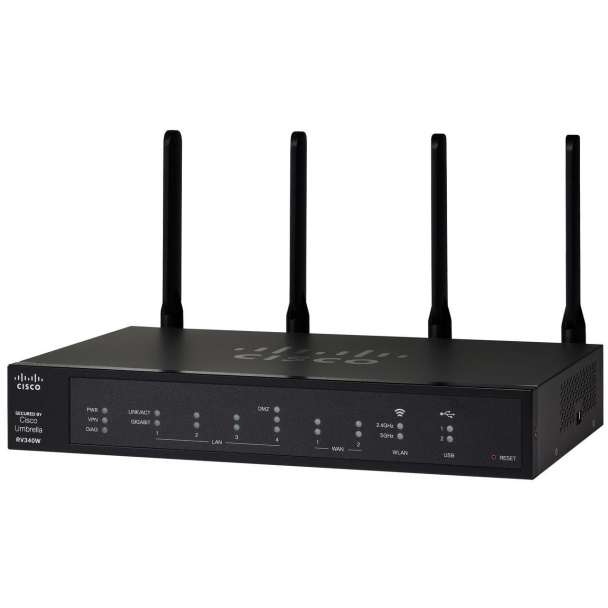 Cisco RV340W Dual WAN Gigabit Wireless-AC VPN Router