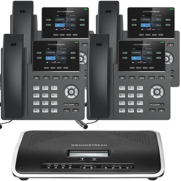 Business Phone System by Grandstream: IP-PBX Office Phone System