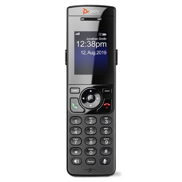 Polycom 2200-49235-001 VVX D230 DECT IP Phone Extra Handset