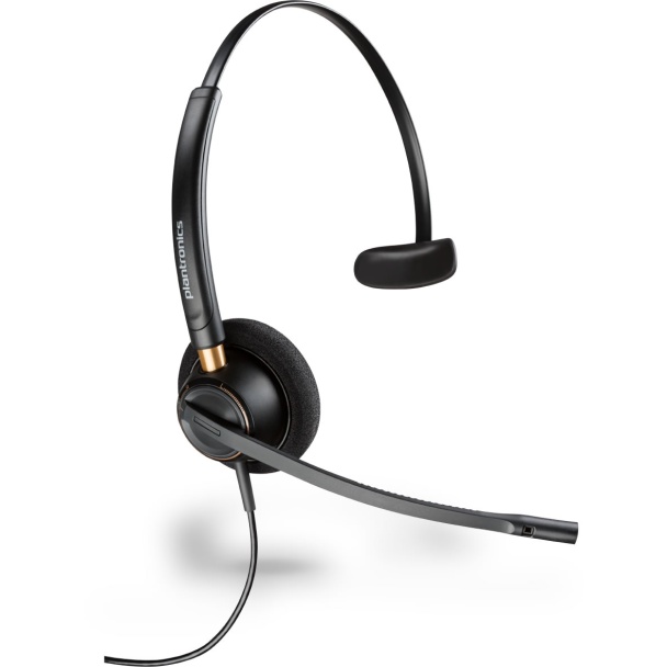 Plantronics HW510 EncorePro OTH Monaural Corded Headset