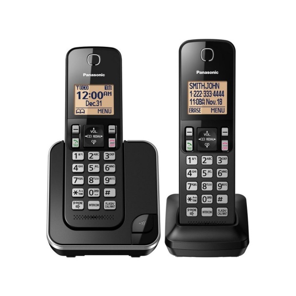 Panasonic Expandable Cordless Phone with 2 Handsets