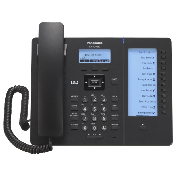 Panasonic KX-HDV230B SIP Phone