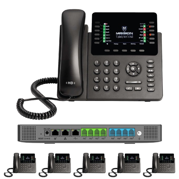 Business Phone System: MM S-204. Supports 4 Traditional Lines & 2 VoIP Lines FREE Dialtone For 1 Year