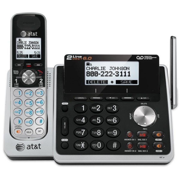 AT&T 2-Line Cordless System with ITAD