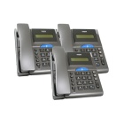 Hosted Solution - 3 Syspine IP Phones Includes 2 Phone Lines with Unlimited Calling for 1 Year